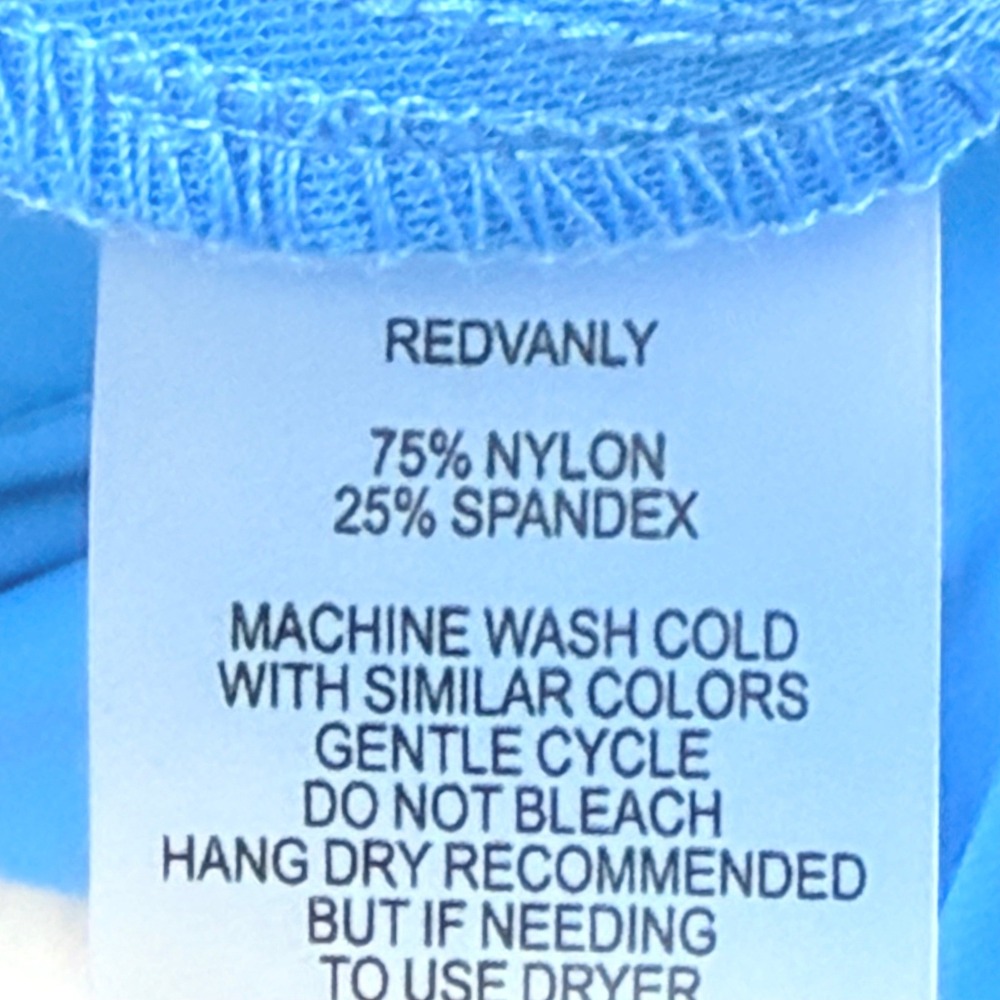 Redvanly Hanover Men's Ibiza Blue Golf Short Size XL RAD211300A 9" Inseam NWT - Picture 6 of 13